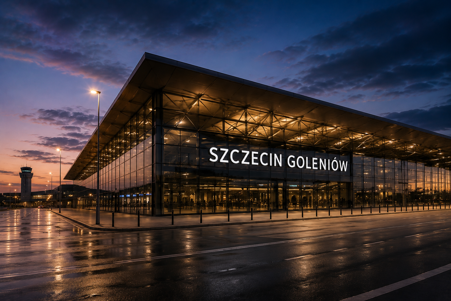 Transfer Szczecin Goleniów lotnisko