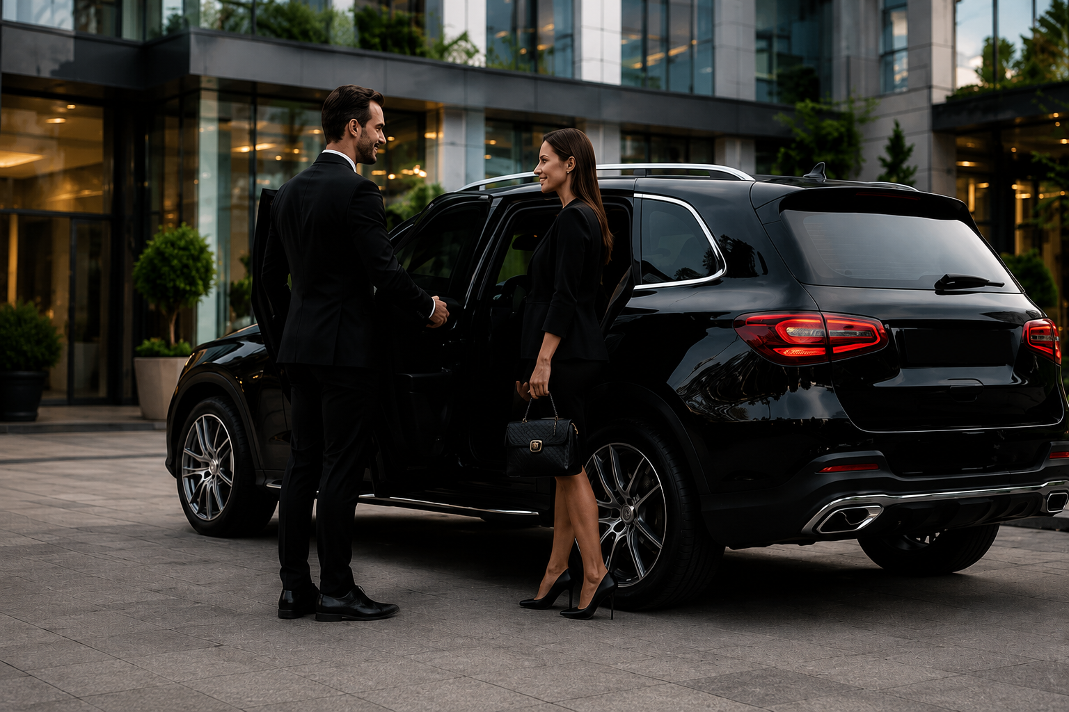 Transport dla firm Szczecin – kierowca i samochód premium